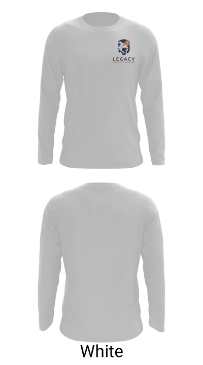 Legacy Christian Academy Basketball 24053884 Long Sleeve Performance Shirt - 4