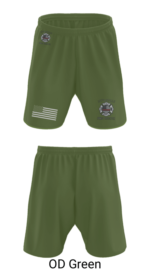 Athletic Shorts With Pockets, Littleville Fire & Rescue, Fire Department, Teamtime, Team time, sublimation, custom sports apparel, team uniforms, spirit wear, spiritwear, sports uniforms, custom shirts, team store, custom team store, fundraiser sports, apparel fundraiser