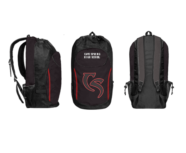 Gear Bag, Cave Spring High School, Spirit Store, Teamtime, Team time, sublimation, custom sports apparel, team uniforms, spirit wear, spiritwear, sports uniforms, custom shirts, team store, custom team store, fundraiser sports, apparel fundraiser