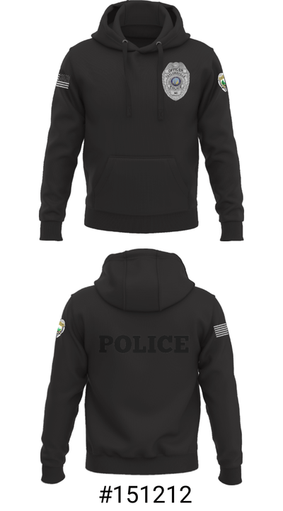 TAYLORSVILLE POLICE DEPARTMENT 5910107 Hoodie - 8