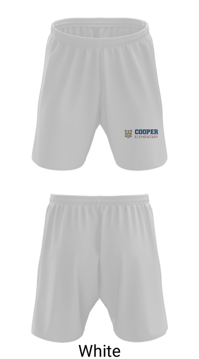 Pat Cooper Elementary School 52592733 Athletic Shorts With Pockets - 1
