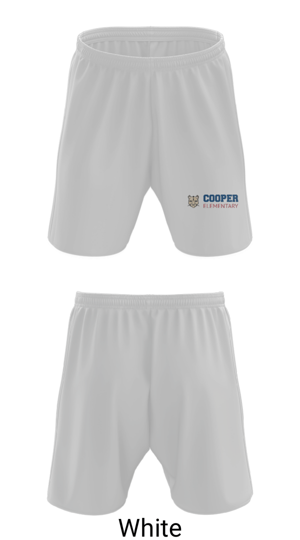 Athletic Shorts With Pockets, Pat Cooper Elementary School, Spirit Store, Teamtime, Team time, sublimation, custom sports apparel, team uniforms, spirit wear, spiritwear, sports uniforms, custom shirts, team store, custom team store, fundraiser sports, apparel fundraiser