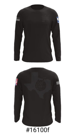 Long Sleeve Performance Shirt, WARD Inc., Men's Basketball, Teamtime, Team time, sublimation, custom sports apparel, team uniforms, spirit wear, spiritwear, sports uniforms, custom shirts, team store, custom team store, fundraiser sports, apparel fundraiser