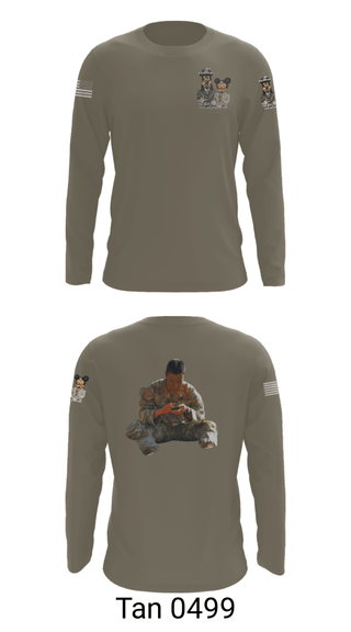 Long Sleeve Performance Shirt, , Army, Teamtime, Team time, sublimation, custom sports apparel, team uniforms, spirit wear, spiritwear, sports uniforms, custom shirts, team store, custom team store, fundraiser sports, apparel fundraiser