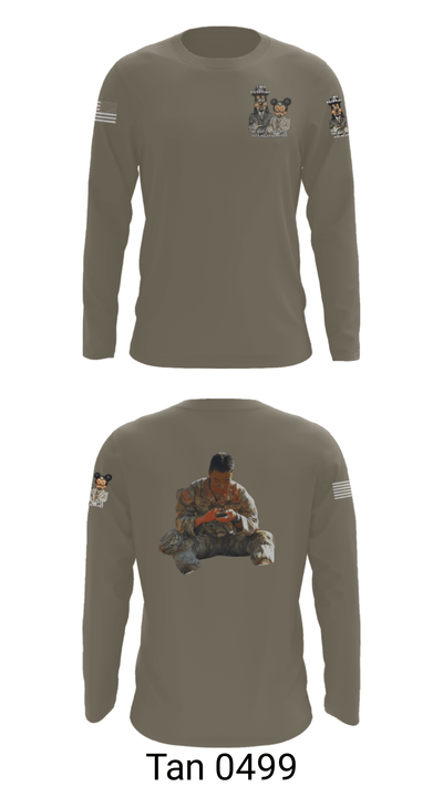 Sun Devil Battalion 70193644 Long Sleeve Performance Shirt - 35