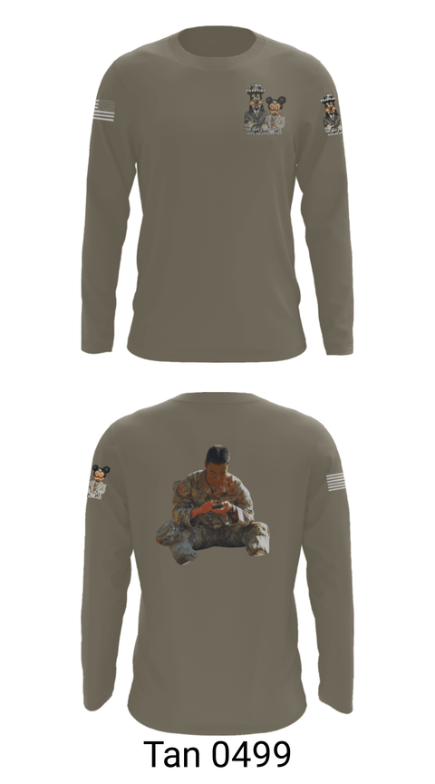 Long Sleeve Performance Shirt, , Army, Teamtime, Team time, sublimation, custom sports apparel, team uniforms, spirit wear, spiritwear, sports uniforms, custom shirts, team store, custom team store, fundraiser sports, apparel fundraiser