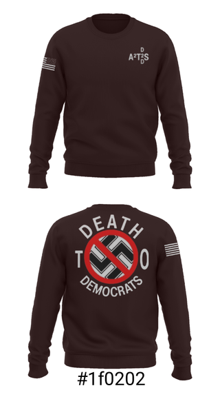 Crew Neck Sweatshirt, D.2.D, Police, Teamtime, Team time, sublimation, custom sports apparel, team uniforms, spirit wear, spiritwear, sports uniforms, custom shirts, team store, custom team store, fundraiser sports, apparel fundraiser