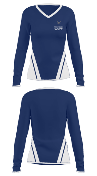 Women's Long Sleeve Vneck Shirt, Victory College Prep Academy Basketball, Men's Basketball, Teamtime, Team time, sublimation, custom sports apparel, team uniforms, spirit wear, spiritwear, sports uniforms, custom shirts, team store, custom team store, fundraiser sports, apparel fundraiser
