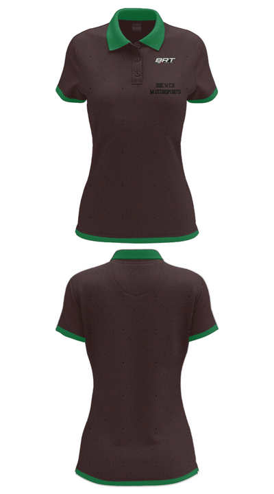 Brewer Motorsports 26399635 Women's Short Sleeve Performance Polo  - 30