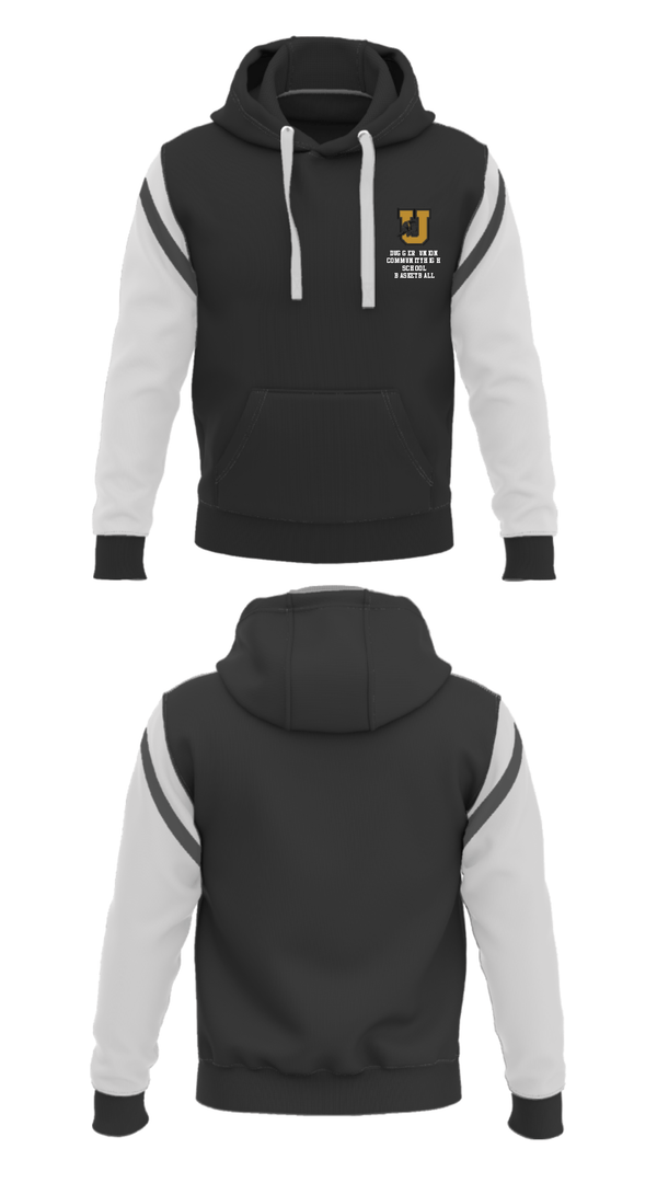 Hoodie, Dugger Union Community High School Basketball, Men's Basketball, Teamtime, Team time, sublimation, custom sports apparel, team uniforms, spirit wear, spiritwear, sports uniforms, custom shirts, team store, custom team store, fundraiser sports, apparel fundraiser