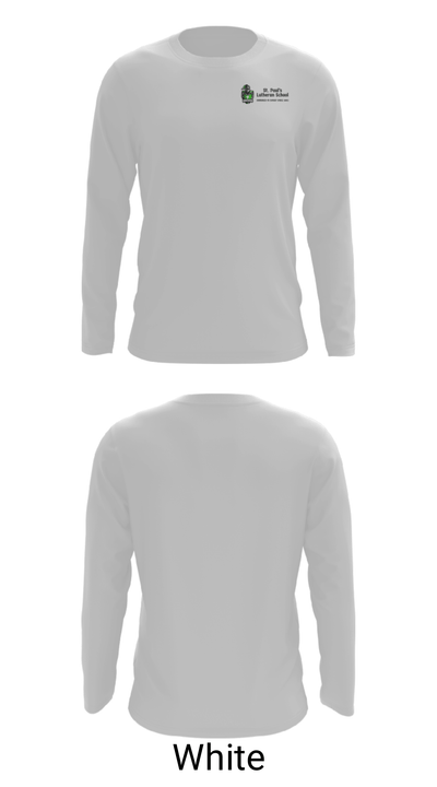 St Pauls Evangelical Lutheran School 11687523 Long Sleeve Performance Shirt - 4