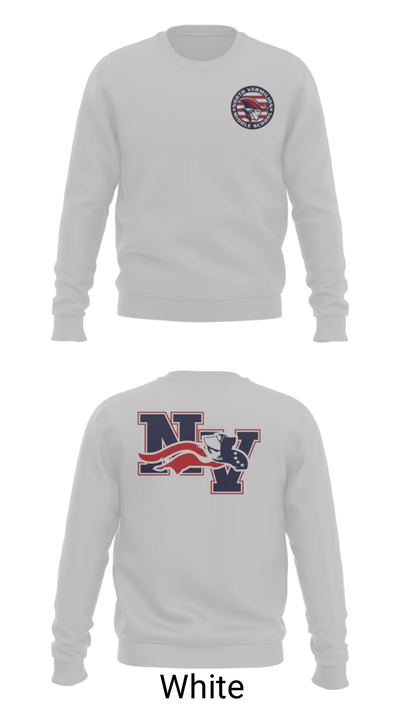 North Vermilion Middle School Basketball 3643335 Crew Neck Sweatshirt - 2