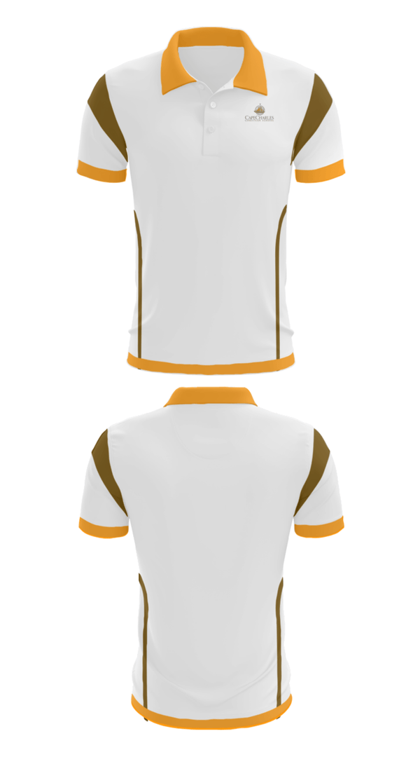 Short Sleeve Performance Polo, Cape Charles Christian School, Spirit Store, Teamtime, Team time, sublimation, custom sports apparel, team uniforms, spirit wear, spiritwear, sports uniforms, custom shirts, team store, custom team store, fundraiser sports, apparel fundraiser
