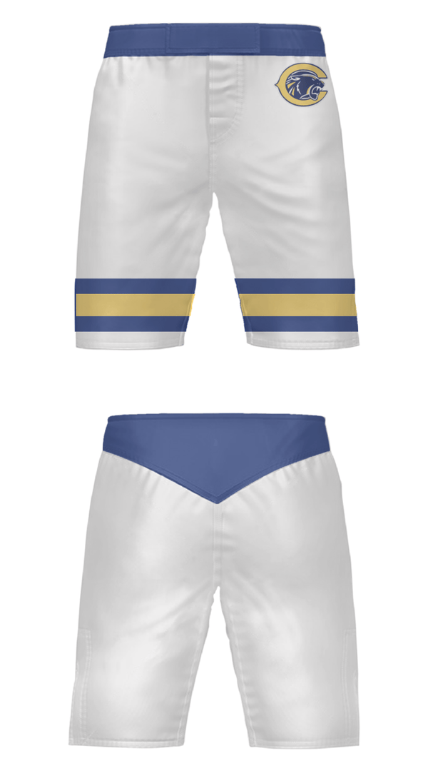 Fight Shorts, Collingswood High School Wrestling, Wrestling, Teamtime, Team time, sublimation, custom sports apparel, team uniforms, spirit wear, spiritwear, sports uniforms, custom shirts, team store, custom team store, fundraiser sports, apparel fundraiser