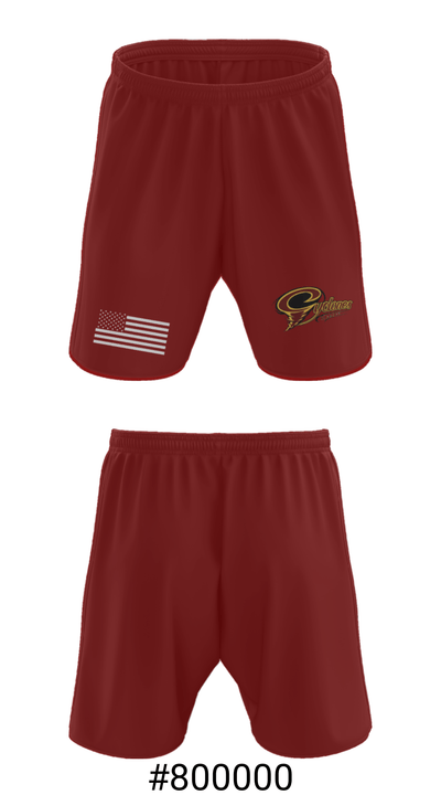 Denver High School Bowling 26545909 Athletic Shorts With Pockets - 15