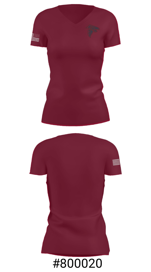 Women's Short Sleeve Vneck Shirt, La Quinta High School Basketball, Men's Basketball, Teamtime, Team time, sublimation, custom sports apparel, team uniforms, spirit wear, spiritwear, sports uniforms, custom shirts, team store, custom team store, fundraiser sports, apparel fundraiser