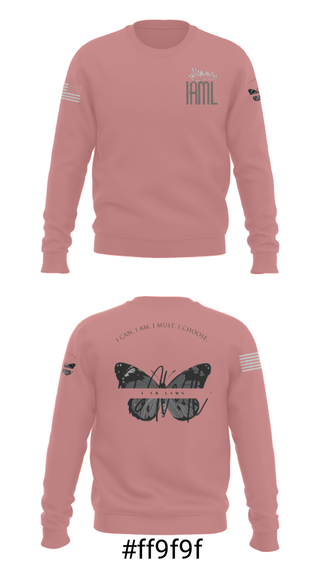 Crew Neck Sweatshirt, IAML, Space Force, Teamtime, Team time, sublimation, custom sports apparel, team uniforms, spirit wear, spiritwear, sports uniforms, custom shirts, team store, custom team store, fundraiser sports, apparel fundraiser