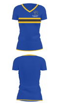 Fife High School Basketball 6613299 Women's Short Sleeve V-neck Shirt - 30
