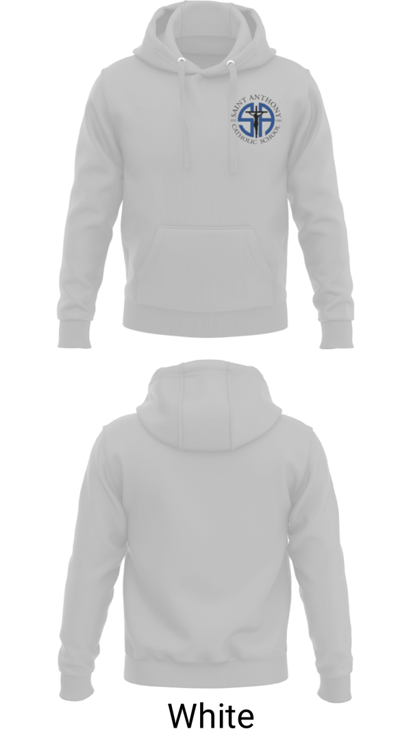 Hoodie, St Anthony Catholic School Catholic School Sys, Spirit Store, Teamtime, Team time, sublimation, custom sports apparel, team uniforms, spirit wear, spiritwear, sports uniforms, custom shirts, team store, custom team store, fundraiser sports, apparel fundraiser