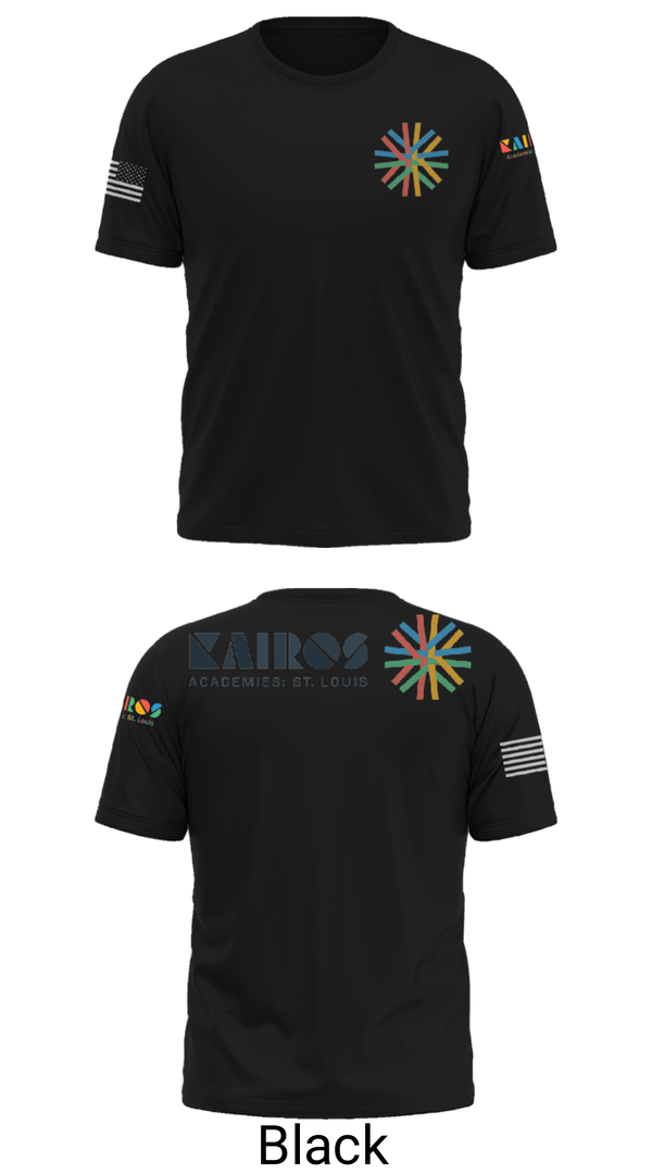 Short Sleeve Performance Shirt, Kairos Academies, Spirit Store, Teamtime, Team time, sublimation, custom sports apparel, team uniforms, spirit wear, spiritwear, sports uniforms, custom shirts, team store, custom team store, fundraiser sports, apparel fundraiser