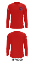 Plato Academy Seminole 22326145 Long Sleeve Performance Shirt - 18