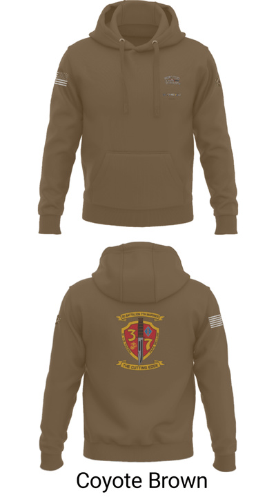 3rd. Battalion 7th. Marines 15768807 Hoodie - 16