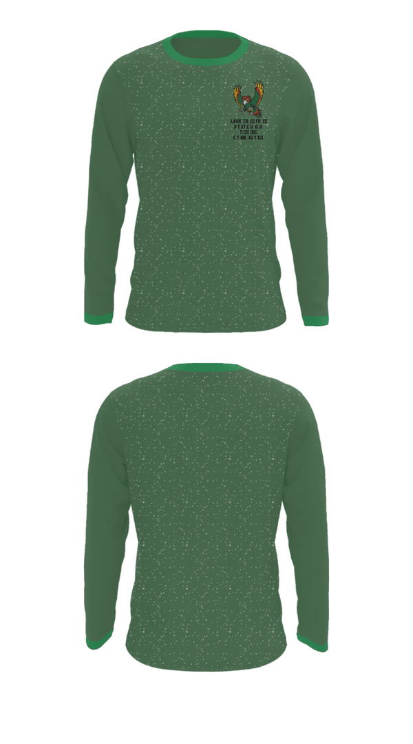 Long Sleeve Performance Shirt, Lawrence Free State High School Gymnastics, Spirit Store, Teamtime, Team time, sublimation, custom sports apparel, team uniforms, spirit wear, spiritwear, sports uniforms, custom shirts, team store, custom team store, fundraiser sports, apparel fundraiser