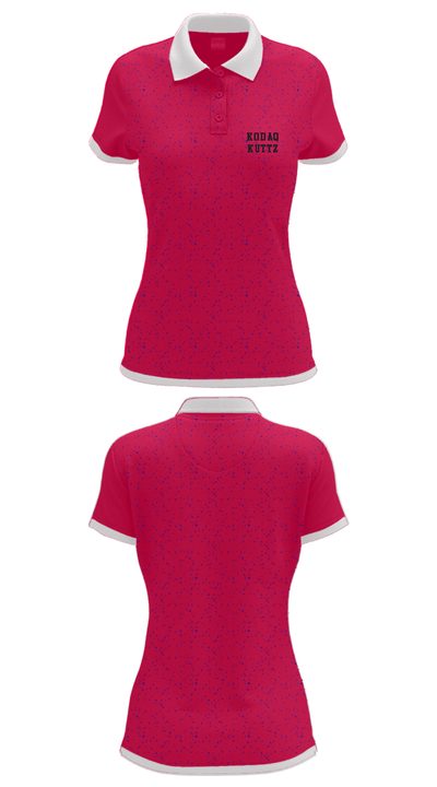 Kodaq Kuttz 53151968 Women's Short Sleeve Performance Polo  - 30