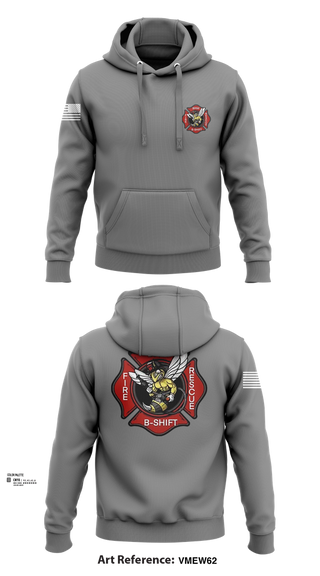 Hoodie, B-Shift, Fire Department, Teamtime, Team time, sublimation, custom sports apparel, team uniforms, spirit wear, spiritwear, sports uniforms, custom shirts, team store, custom team store, fundraiser sports, apparel fundraiser