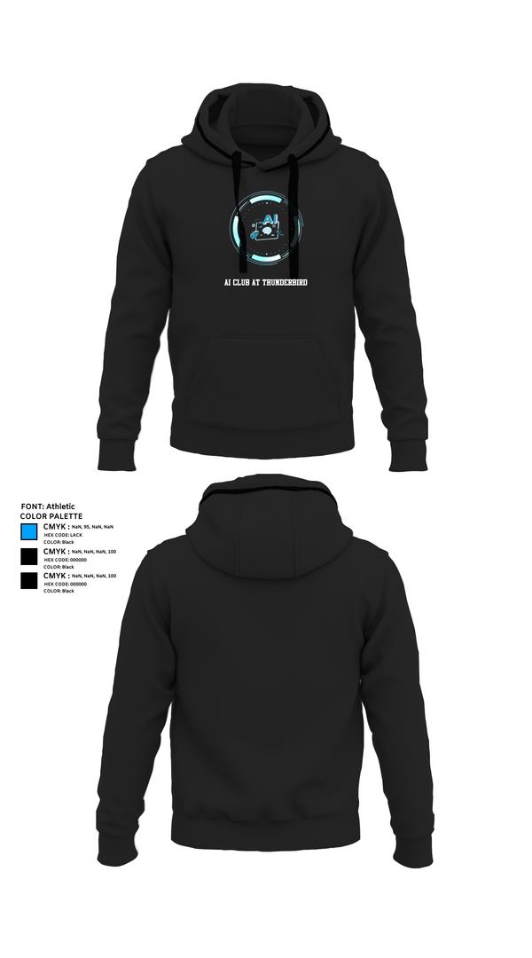 Hoodie, AI club at Thunderbird, , Teamtime, Team time, sublimation, custom sports apparel, team uniforms, spirit wear, spiritwear, sports uniforms, custom shirts, team store, custom team store, fundraiser sports, apparel fundraiser
