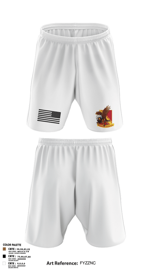 Athletic Shorts With Pockets, Alpha Battery 5-52 BN, , Teamtime, Team time, sublimation, custom sports apparel, team uniforms, spirit wear, spiritwear, sports uniforms, custom shirts, team store, custom team store, fundraiser sports, apparel fundraiser