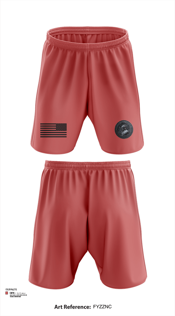 Athletic Shorts With Pockets, Charlie Battery 2-114th FA, , Teamtime, Team time, sublimation, custom sports apparel, team uniforms, spirit wear, spiritwear, sports uniforms, custom shirts, team store, custom team store, fundraiser sports, apparel fundraiser