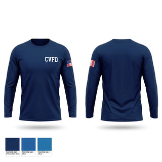 Long Sleeve Performance Shirt, CVFD, Fire Department, Teamtime, Team time, sublimation, custom sports apparel, team uniforms, spirit wear, spiritwear, sports uniforms, custom shirts, team store, custom team store, fundraiser sports, apparel fundraiser