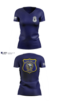 Patrol Division Women's Short Sleeve V-neck Shirt - 1