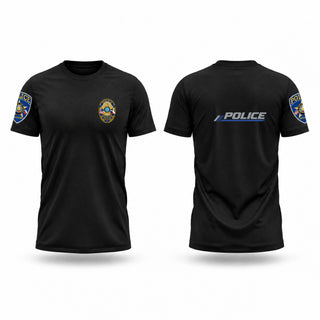 Old School Cotton Feel Shirt, GENERIC TEXAS POLICE OFFICER, Police, Teamtime, Team time, sublimation, custom sports apparel, team uniforms, spirit wear, spiritwear, sports uniforms, custom shirts, team store, custom team store, fundraiser sports, apparel fundraiser