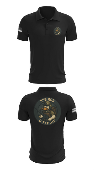 Short Sleeve Performance Polo, 336 RCS D Flight, , Teamtime, Team time, sublimation, custom sports apparel, team uniforms, spirit wear, spiritwear, sports uniforms, custom shirts, team store, custom team store, fundraiser sports, apparel fundraiser
