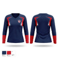 Ohio Independence Women's Long Sleeve V-neck Shirt - 1