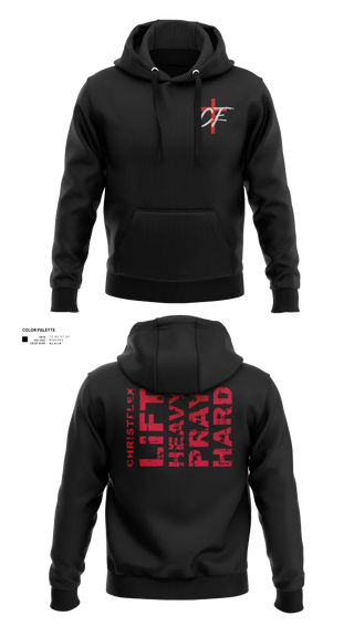 Hoodie, CHRISTFLEX, Spirit Store, Teamtime, Team time, sublimation, custom sports apparel, team uniforms, spirit wear, spiritwear, sports uniforms, custom shirts, team store, custom team store, fundraiser sports, apparel fundraiser