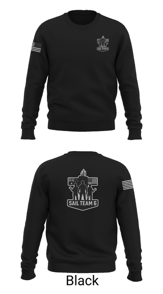 Crew Neck Sweatshirt, Sail team 6, , Teamtime, Team time, sublimation, custom sports apparel, team uniforms, spirit wear, spiritwear, sports uniforms, custom shirts, team store, custom team store, fundraiser sports, apparel fundraiser