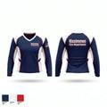Kissimmee fire department Women's Long Sleeve V-neck Shirt - 1