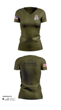 USMS N/AL Women's Short Sleeve V-neck Shirt - 21