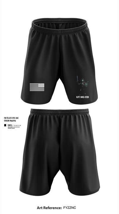 UT NG CD Athletic Shorts With Pockets - 100