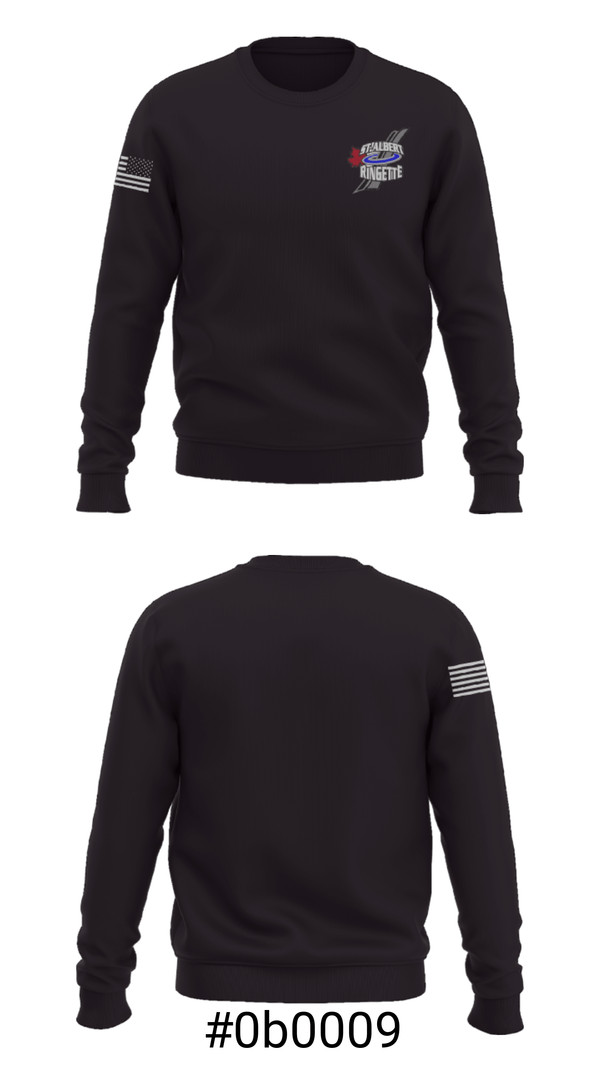 Crew Neck Sweatshirt, St. Albert Ringette Association, Ice Hockey, Teamtime, Team time, sublimation, custom sports apparel, team uniforms, spirit wear, spiritwear, sports uniforms, custom shirts, team store, custom team store, fundraiser sports, apparel fundraiser