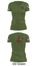 Missile Techs 24768628 Women's Short Sleeve V-neck Shirt - 46