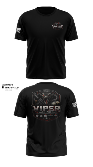 Old School Cotton Feel Shirt, VIPER Task Force, Police, Teamtime, Team time, sublimation, custom sports apparel, team uniforms, spirit wear, spiritwear, sports uniforms, custom shirts, team store, custom team store, fundraiser sports, apparel fundraiser