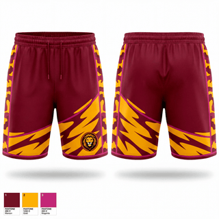Athletic Shorts With Pockets, Lions, , Teamtime, Team time, sublimation, custom sports apparel, team uniforms, spirit wear, spiritwear, sports uniforms, custom shirts, team store, custom team store, fundraiser sports, apparel fundraiser