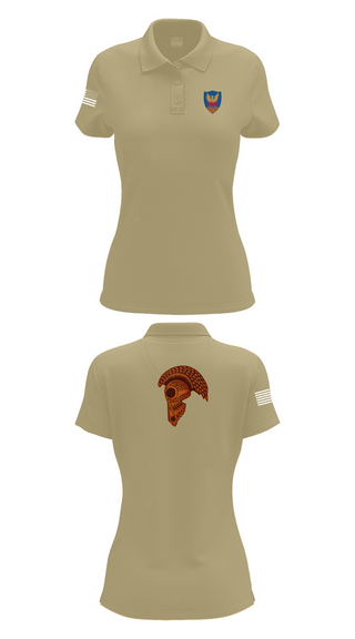Womens Short Sleeve Performance Polo, HHC, 311th (T)SC, , Teamtime, Team time, sublimation, custom sports apparel, team uniforms, spirit wear, spiritwear, sports uniforms, custom shirts, team store, custom team store, fundraiser sports, apparel fundraiser