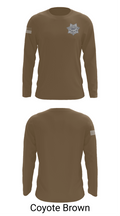Coalinga Police Department Long Sleeve Performance Shirt 6