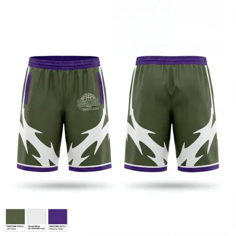 Athletic Shorts With Pockets, Reeths- puffer rockets, Men's Basketball, Teamtime, Team time, sublimation, custom sports apparel, team uniforms, spirit wear, spiritwear, sports uniforms, custom shirts, team store, custom team store, fundraiser sports, apparel fundraiser