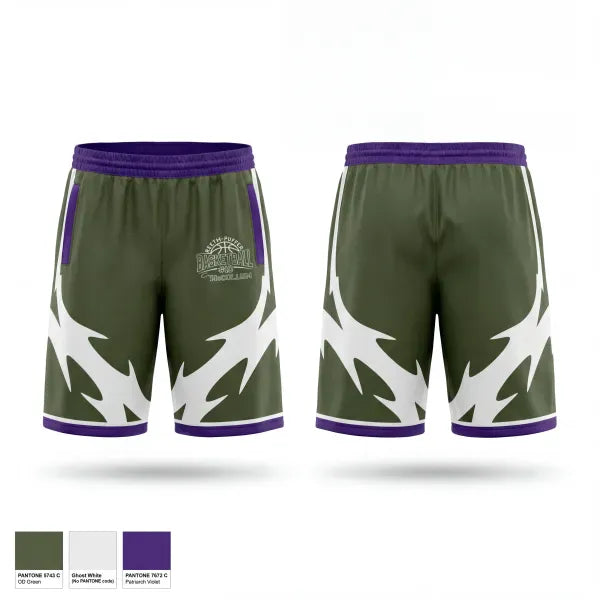 Athletic Shorts With Pockets, Reeths- puffer rockets, Men's Basketball, Teamtime, Team time, sublimation, custom sports apparel, team uniforms, spirit wear, spiritwear, sports uniforms, custom shirts, team store, custom team store, fundraiser sports, apparel fundraiser
